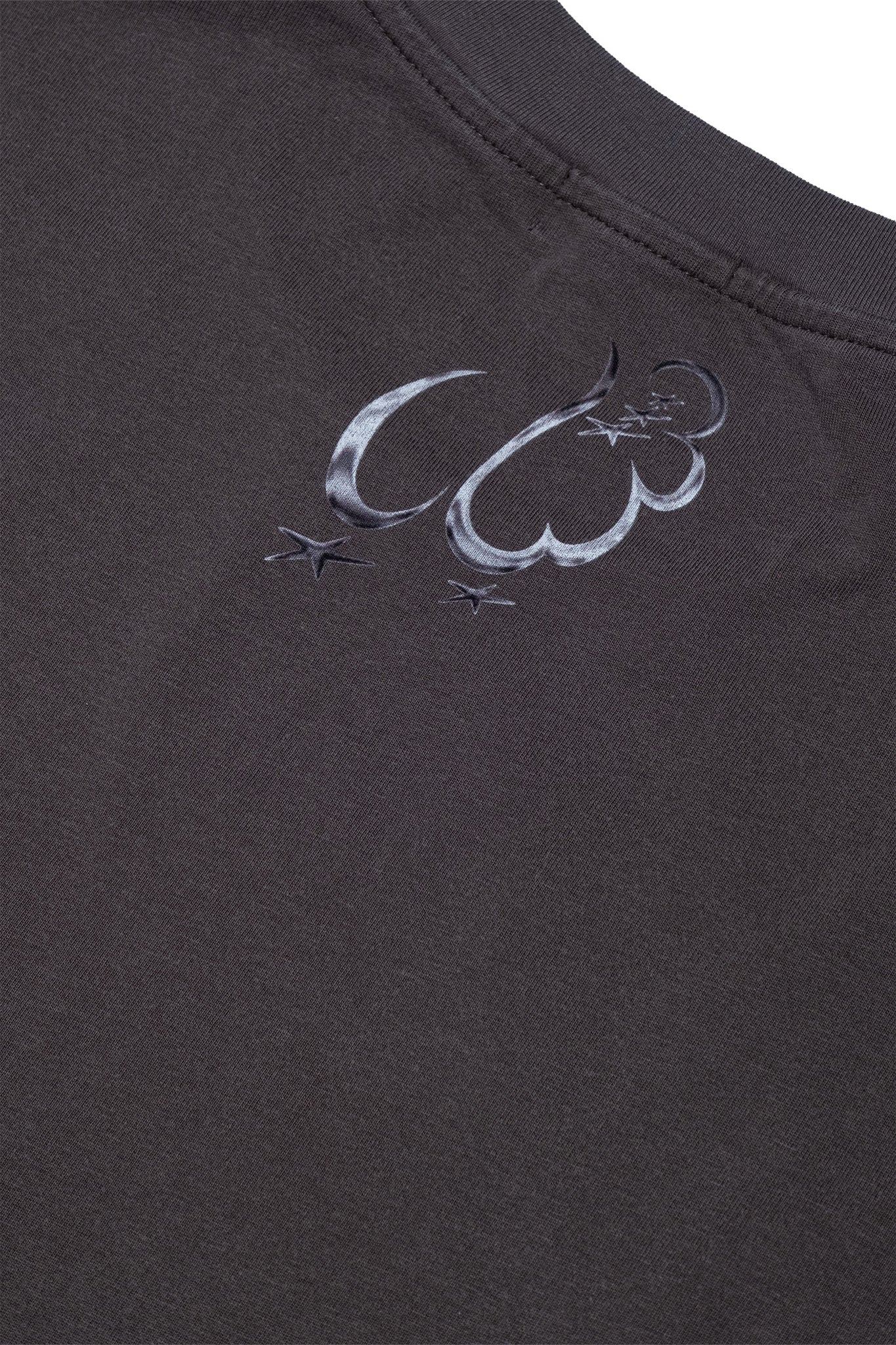 Waffle Moon & Star Layered Long Sleeve T-shirt