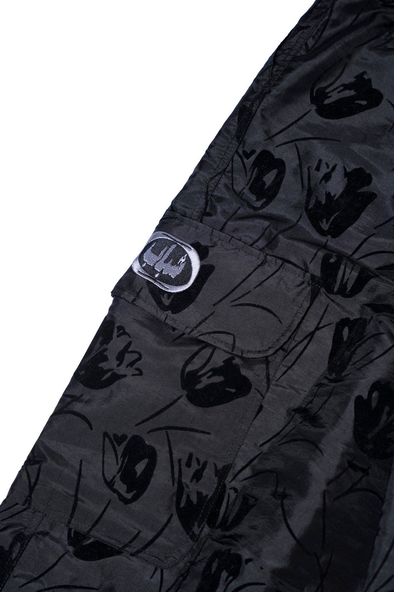 Black Parachute Pants