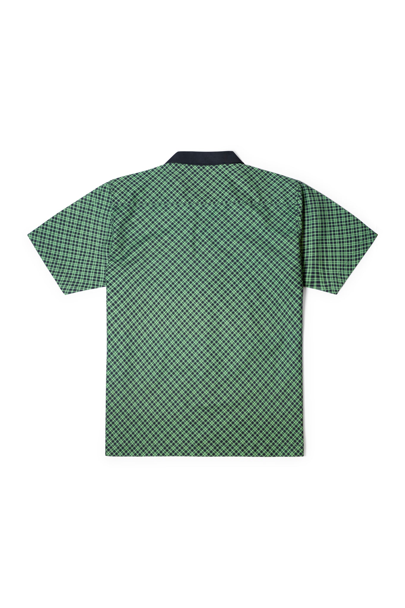 Bowling Shirt Green Checkered