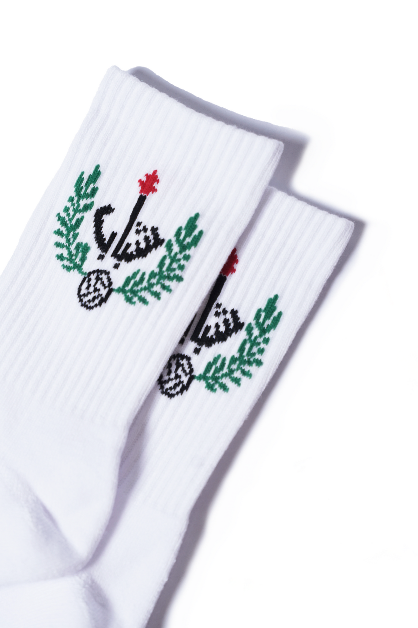 Olympia Socks White