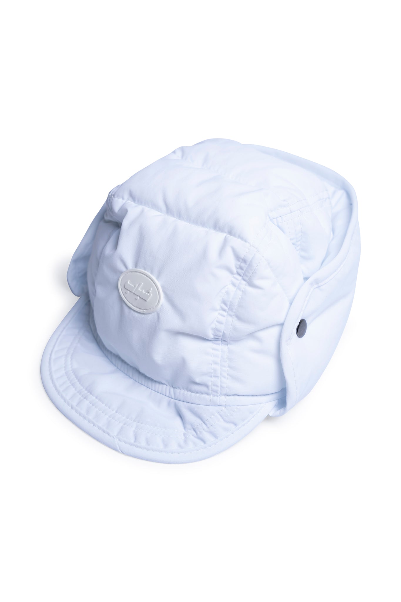 Puffer Cap White
